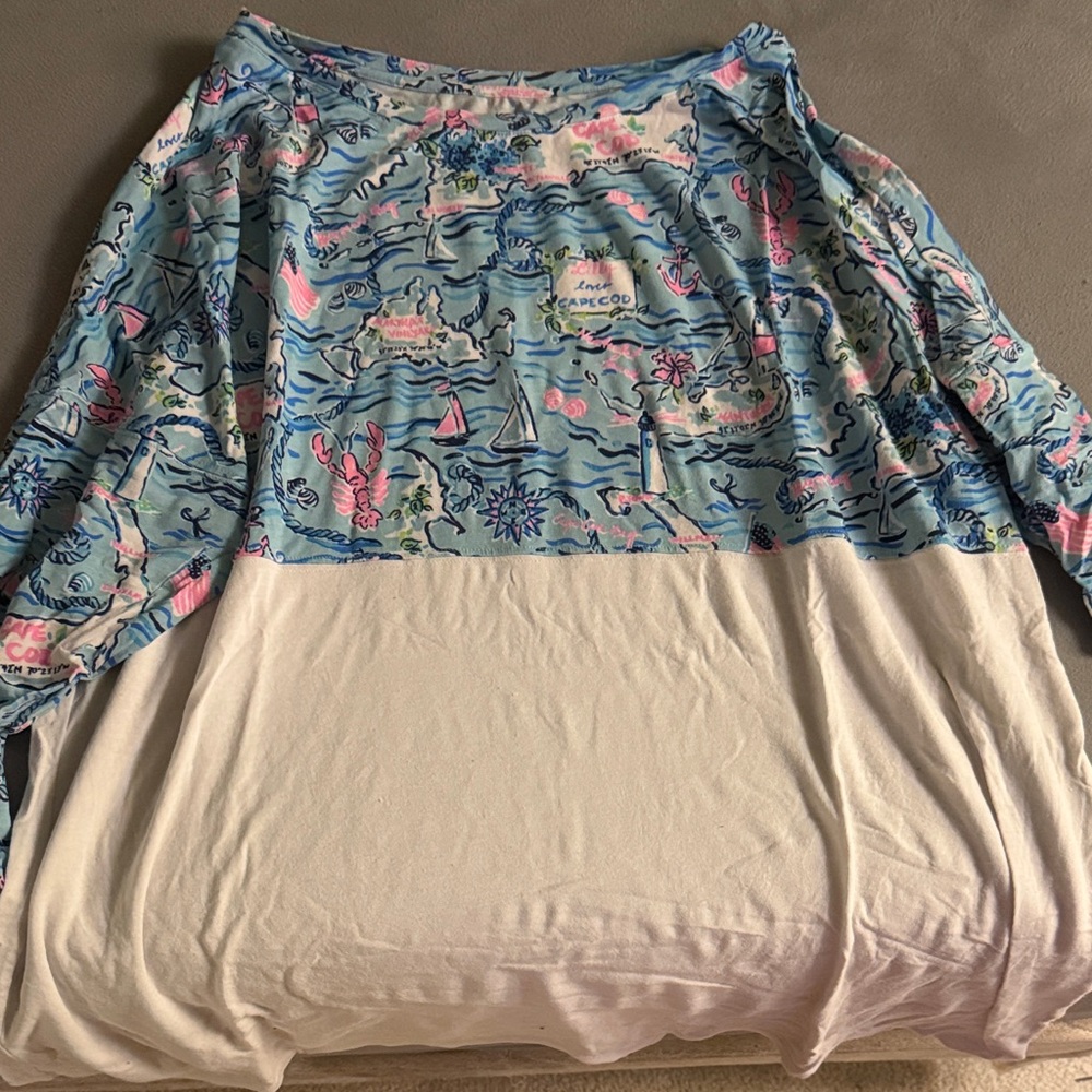 Lilly Pulitzer Multicolor Floral Top